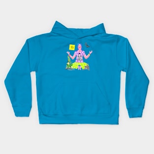 Meditation Time Kids Hoodie